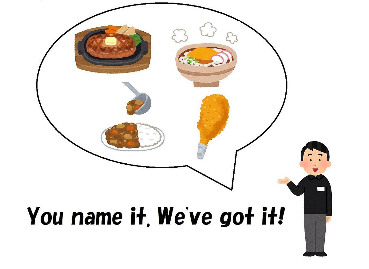 第6期："You name it."—— “凡是你能想到的，我们都有/我都行”